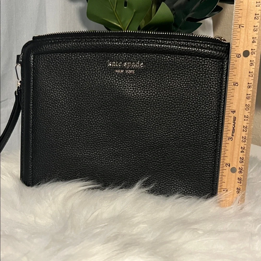 kate spade Black Wristlet Clutch
